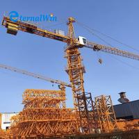 Mini-grue de levage à tour à plateforme plate de 2, 4, 6, 8 tonnes pour la construction, fabrication chinoise