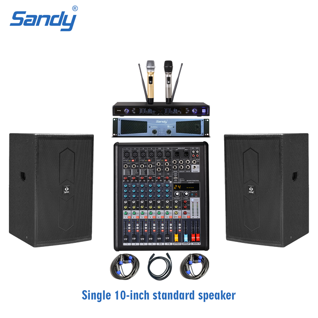 Great Price Complete Whole Set Sound System Speakers 300w Full Range Professional Portable Speaker