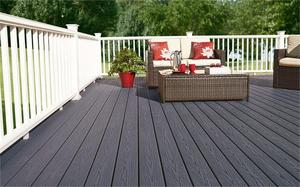 Tếch <span class=keywords><strong>WPC</strong></span> thuyền sàn decking tấm chống trượt <span class=keywords><strong>WPC</strong></span> decking cho bên ngoài trang trí - Product Image 4