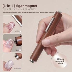 Nouveau Cylindre Magnétique 3-en-1 Double Tête pour Ongles, Effet Gel Œil <span class=keywords><strong>de</strong></span> Chat Fantaisie, Épaissi et à Forte Adhérence, pour Outils <span class=keywords><strong>de</strong></span> Nail Art - Product Image 3