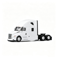 Modèle de cabine de camion en alliage moulé sous pression à l'échelle 1:64, statique, personnalisable, pour collection, souvenir d'entreprise ou ornement de bureau