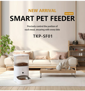 Oem Groothandel Wifi Afstandsbediening Automatische Huisdier Slimme <span class=keywords><strong>Feeder</strong></span> Timing Doseren Kat Hond <span class=keywords><strong>Feeder</strong></span> Batterij Solide Plastic Zorgeloos - Product Image 6