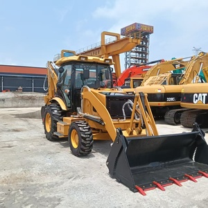 รถตักล้อยาง Caterpillar CAT 428F มือสองคุณภาพสูงจากเซี่ยงไฮ้ ประเทศจีน - เกียร์ แบริ่ง เครื่องยนต์ มอเตอร์ ปั๊ม เกียร์บ็อกซ์ สภาพดี - Product Image 1