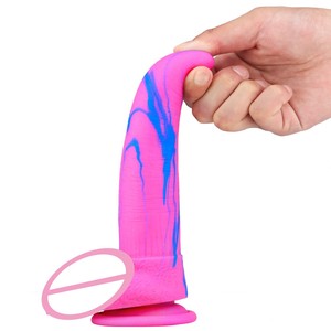 Appareil de masturbation féminine en forme de <span class=keywords><strong>banane</strong></span> Silicone coloré énorme gros pénis artificiel Dragon monstre gode Anal pour hommes gays femmes - Product Image 4