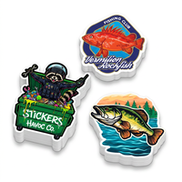 Pegatinas Personalizadas con Logotipo, Pegatinas Troqueladas, Resistentes al Agua, Vinilo UV Holográfico, Etiqueta Adhesiva, Venta al Por Mayor, OEM, Fábrica