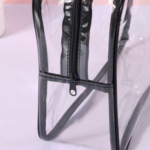Bolsa de Embalaje Transparente de PVC Impresa Personalizada, Bolsa de Plástico con Cierre Hermético, Bolsa de Almacenamiento Impermeable con Cierre - Product Image 3