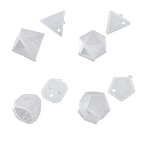 Large Silicone Dice Mold for Resin Casting Polyhedral DND Dice, DIY Candles Plaster Dices Making Board Games Home Decor - Product Image 3