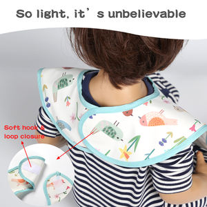 Bavoirs pour bébé personnalisés avec un nouveau design sans BPA, imprimés de dessins animés, imperméables, pour l'heure des repas, bavoirs pour bébé écologiques - Product Image 3