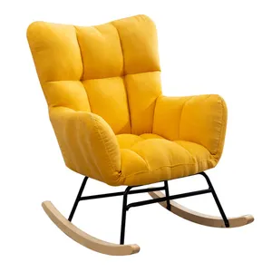Meubles de salon de style moderne bon marché chaise berçante de loisirs chaise de canapé