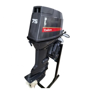 เครื่องยนต์ 2 จังหวะ 75 แรงม้า ทรงพลัง สำหรับเรือเดินทะเล ใช้เชื้อเพลิงเบนซิน  ออกแบบมาเพื่อการใช้งานหนัก - Product Image 1