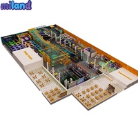 Proveedor de Diseño de Equipos para Parques de Trampolín Comerciales OEM ODM con Estructura de Acero Galvanizado para Proyectos de Aventura en Interiores