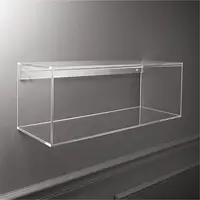 Acrylic Display Acrylic Wholesale Clear Acrylic Wall Mounted Shelf Plastic Display Box