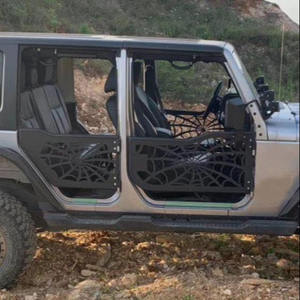 Auto teile Accessories EAG Spider Web rohr Doors 4 <span class=keywords><strong>dr</strong></span>/ 2 <span class=keywords><strong>dr</strong></span> mit Side View Mirror für 07-18 Jeep Wrangler JK - Product Image 3