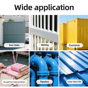 <span class=keywords><strong>Peinture</strong></span> anticorrosion <span class=keywords><strong>Peinture</strong></span> <span class=keywords><strong>pour</strong></span> portes et garde-corps en <span class=keywords><strong>fer</strong></span> durable Revêtement à haute adhérence, résistant à la rouille et aux intempéries <span class=keywords><strong>pour</strong></span> les surfaces métalliques - Product Image 3