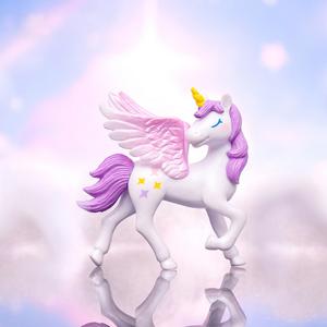Nieuwe Fantasie Pegasus Eenhoorn Diy 3d Miniatuur Landschap Mini Fee Tuin Decoratie Pop Ambachten Ornamenten - Product Image 5