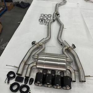 Custom Valved Catback Exhaust System for BMW G80 M3 G82 M4 3.0T 2019-2024 High-Flow Mandrel Bent Performance Catback - Product Image 6