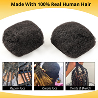 OrientFashion Cheveux humains en vrac afro Mèche micro-torsion naturelle Cheveux humains Afro crépus en vrac Cheveux humains pour tressage de dreadlocks