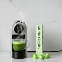 Coffret Cadeau et Sac de 10 Capsules de Thé Matcha Amincissant Universel Premium 6A Personnalisé – Qualité Cérémoniale