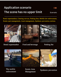 Thảm thu thập dữ liệu 5.5 inch kho mua lại thiết bị máy quét mã vạch PDA <span class=keywords><strong>Android</strong></span> máy tính cầm tay 58mm nhiệt kho - Product Image 6