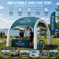 Tente d'événement professionnelle CATC, gonflable, étanche, durable et hermétique |   Marquee Spider Personnalisé avec Marque |   Abri promotionnel silencieux