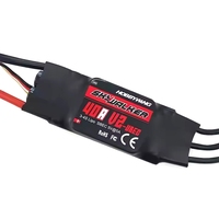 Contrôleur brushless Hobbywing Skywalker V2 ESC 2-6S 15A-100A UBEC en plastique pour quadricoptères et avions RC FXB