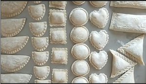Máquina comercial de acero inoxidable para hacer dumplings y wontons, plegable, totalmente automática, con forma personalizable, para cantinas grandes y dulces de Israel - Product Image 5