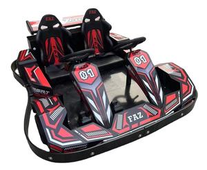 Ninebot <span class=keywords><strong>Go</strong></span> <span class=keywords><strong>Kart</strong></span> Pro 2 Original, Color <span class=keywords><strong>Lamborghini</strong></span>, <span class=keywords><strong>Kart</strong></span> Eléctrico de 2 Plazas con Velocidad Máxima de 28 km/h, Pedal Mejorado para Niños y Adultos - Product Image 2