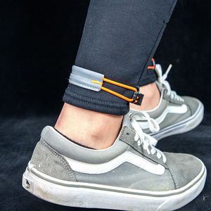 Sangle de jambe élastique réfléchissante pour vélo, <span class=keywords><strong>VTT</strong></span>, cyclisme sur route – Portable et durable - Product Image 5