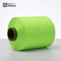 Fil mélangé personnalisé haute résistance en nylon 6, polyester et élasthanne, anti-bactérien, anti-boulochage, filé à l'anneau, pour tricot et couture