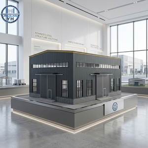 <span class=keywords><strong>Edificio</strong></span> Prefabricado Personalizado con Estructura Metálica, Sala de Exhibición, Sala de Exposiciones, Taller, Almacén, Centro Comercial - Product Image 1