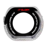 I7-L Cache de projecteur LED 3 pouces 5D Crystal RGB Angel Eye avec éclairage de bienvenue DRL et clignotant amélioré