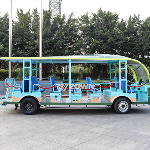 Autobús Eléctrico de 17 Plazas para Recorridos Turísticos en Zonas Turísticas y Zoológicas, Conducción Segura a Baja Velocidad - Product Image 3