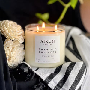 AIKUN Custom Design Slow Burning Scented <strong>Candle</strong> Living Room Elegant Gentle Atmosphere Office Decor Aromatherapy <strong>Candle</strong> - Product Image 3