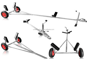 Remolque Ajustable para Embarcaciones de Pesca y Kayaks, Remolque para Jet Board Marino, Carro para <span class=keywords><strong>Kayak</strong></span> con Acoplador Europeo para Remolques de Canoas y Embarcaciones - Product Image 2