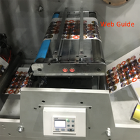 Machine d'impression flexographique automatique à 5 couleurs avec séchage UV pour la production de papier d'étiquettes et de cartes