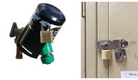 Cadenas en laiton robuste de forme carrée, avec clé passe-partout, pour sécurité, logo personnalisé OEM, pour portails industriels et entrepôts