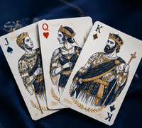Cartes à jouer de poker personnalisées de luxe, très demandées, avec boîte embossée Joker et autocollant