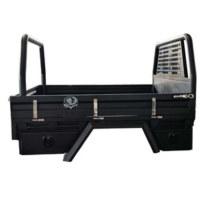 Plateau de benne personnalisé en aluminium 4x4 double cabine avec boîte latérale et protection anti-boue pour <span class=keywords><strong>Ford</strong></span> <span class=keywords><strong>Ranger</strong></span> 2009 double cabine - Product Image 1