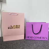 Sac en papier kraft personnalisé avec logo imprimé, design de luxe, faible MOQ, pour emballage cadeau et shopping