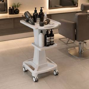 Carrito de Salón Profesional de Plástico ABS, Carrito de Belleza Multifuncional con Ruedas, Mueble Rodante para Spa para Centro de Estética - Product Image 4