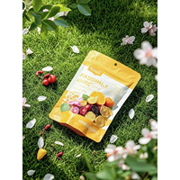 Sac en plastique biodégradable de haute qualité petite taille laminé UO fermeture éclair impression numérique conception personnalisée stockage de qualité alimentaire