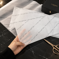 Papier de soie blanc personnalisé de haute qualité pour la vente en gros, imprimable avec votre propre logo