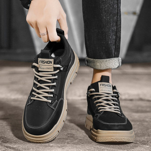 Nouvelles Chaussures Homme Automne 2024 Style Workwear Bottes <span class=keywords><strong>Dr</strong></span> Martens Décontractées Style Sport Imperméables Semelle Épaisse Durables Design Montant - Product Image 4