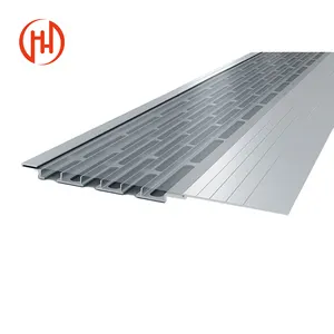 Copertura per grondaia in alluminio foro piccolo copertura per aratro in alluminio protezione per grondaia definitiva