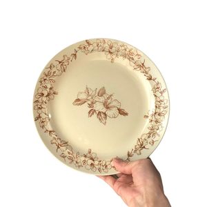 Nouvelle assiette en céramique de style chinois, vaisselle de table, couleur sous-glaçure, assiette ronde en céramique de 9 pouces - Product Image 1