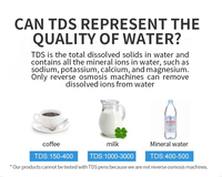 Système d'ultrafiltration d'eau potable domestique à 5 étages, 0,01 micron, sous l'évier