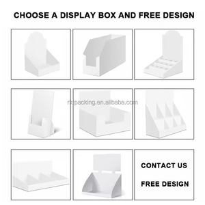Présentoir de sol en carton robuste pour poupées et figurines avec graphismes thématiques et base stable - Product Image 6