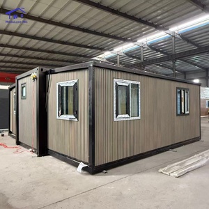 Factory Direct 13 Foot Expandable Container House Eco Friendly Modular Commercial Building Cabin Portable Prefabricated Tiny Hom - Product Image 1