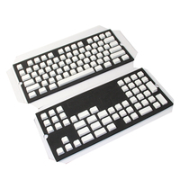 68-Key Sublimation Blanks PBT Standard Key Caps for Mechanical Cherry Keyboard Keycaps for Keyboards