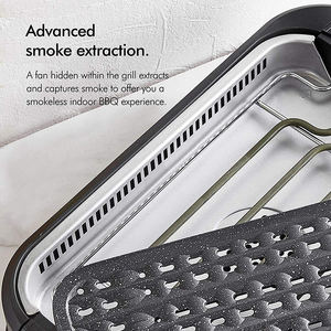 Plancha <span class=keywords><strong>El</strong></span>éctrica de Alta Potencia con Calentamiento Rápido y <span class=keywords><strong>Corte</strong></span> Profundo, Control Táctil Inteligente, para Reuniones Familiares - Product Image 6